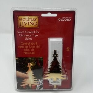 NIB Holiday Living On/Off Touch Control For Christmas Tree Lights Sealed Indoor